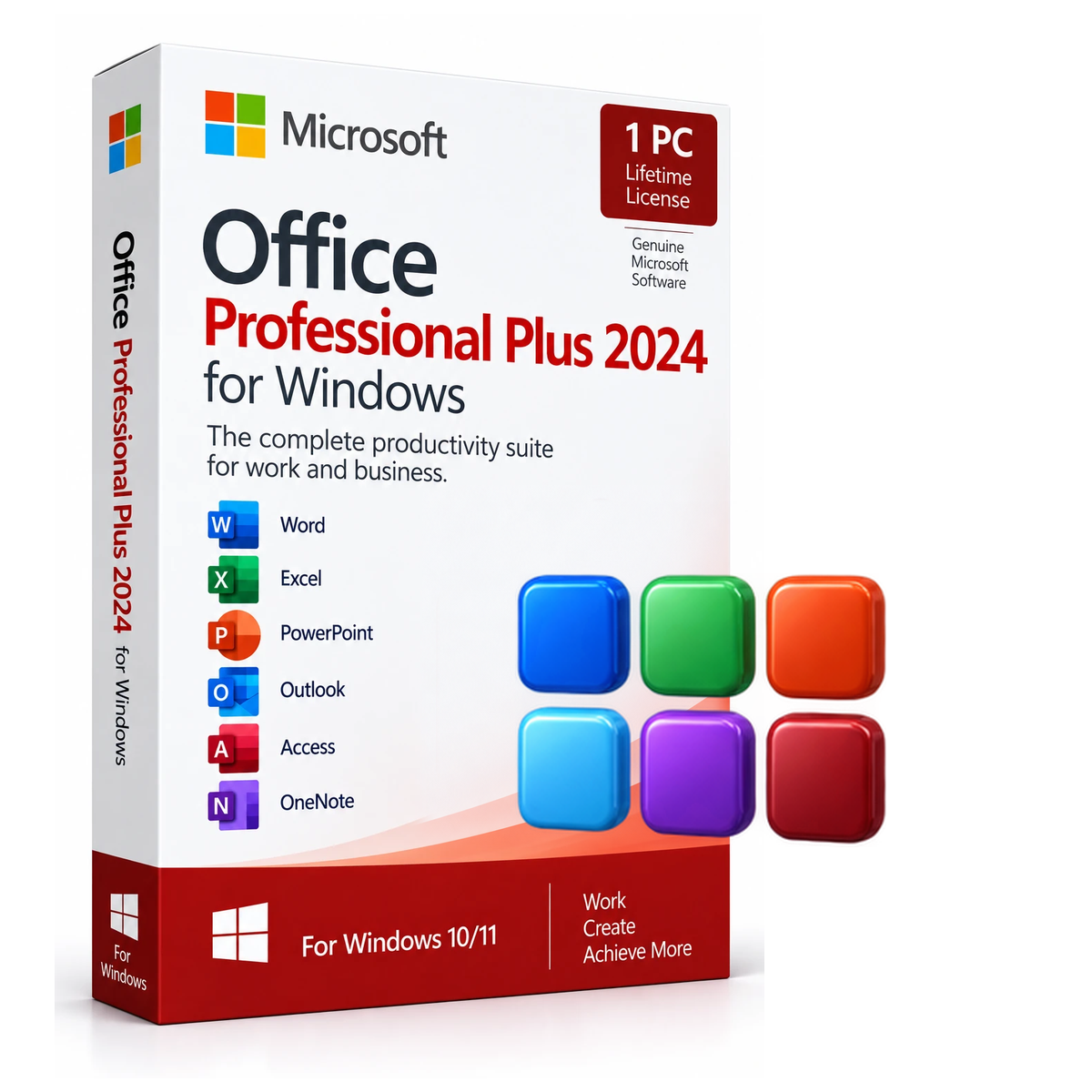 MS Office Suite 2024 | Office Professional Plus with Six Apps